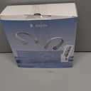 JISULIFE Portable Neck Fan, Hands-Free Bladeless, 5 Speeds, 4000 mAh Battery Operated Wearable Personal Fan, Twistable, Rechargeable, Gift for Women Men-Grey