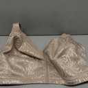 Wingslove Women's Full Coverage Non Padded Comfort Minimizer Wire-Free Bra Plus Size (40G, Toffee)