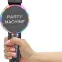 Singing Machine Wireless Karaoke Microphone for Kids & Adults, Party Machine Mic (Black) - Portable Handheld Bluetooth Microphone with Speaker & Voice Changer Effect - Karaoke Mic for Singing