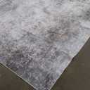 8x10 Washable Area Rug Beige Grey Neutral Abstract Living Room Bedroom Large Throw Rug Non Slip Soft Low Pile Indoor Floor Carpet for Dining Room Kitchen Office Entryway