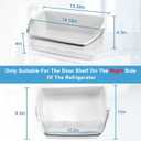Right AAP73252202 AAP73252209 Refrigerator Door Bin Replacement Door Shelf Bin Fits for L.G Ken-more Elite Refrigerator by AMI PARTS