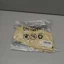 Small Dog Plush Fleece Coat, Soft Warm Cozy Winter Sweater Jacket Vest Clothes for Puppy Chihuahua Poodle Yorkie Pomeranian (Beige, 2XL)