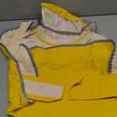 Lukovee Dog Raincoat, Adjustable Dog Rain Jacket with Clear Hooded Double Layer for Large Medium Small Dogs Puppies, Waterproof Rain Coat Poncho with Reflective Storage Pocket & Rim (Y,XL)