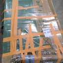 GETPRO Sliding Tub Shower Door 56-60 in. W x 58 in. H Semi-Frameless Bypass Double Sliding Bathroom Glass Door for Tub,1/4 inch Clear Tempered Glass Bathtub Door Brushed Nickel