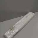 Cordless Bamboo Roman Shades, 24" W x 48" H, Natural Pearly White