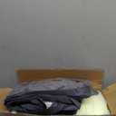 KSIIA Orthopedic Dog Crate Bed for Large Dogs, Waterproof, Washable & Removable Cover, Egg Crate Foam, 41 x 27 Inch, Dark Gray