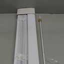 2-inch Cordless Faux Wood Blinds, Room Darkening Horizontal Window Blinds,Plantation Blinds Indoor Wooden Venetian Blinds for Windows Privacy Venetian Shades,Bathroom Blinds(White)