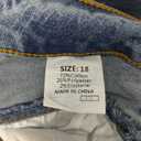 Astylish Jeans for Women Trendy Mid Waisted Pull On Stretchy Mom Wid Leg Y2K Denim Pants Blue Size 18