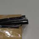 GXOACKJ Curtain Rods for windows 32-48 inch, 5/8 inch Decorative Curtain Rod Set, Matte Black Splicing Heavy Duty Metal Curtain Rod with Brackets