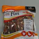 Good n Fun Triple Flavor Kabobs Chews for All Dogs, 48 Ounces, Treat Your Dog to Chews Made from Beef Hide, Real Chicken, Pork Hide, Duck and Chicken Liver (3 Pound (Pack of 1)), BBD 03/14/2025