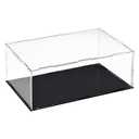 uxcell Acrylic Clear Display Case Box Dustproof Protection Showcase Cube Collectibles Show Box 11.8x5.9x3.9inch