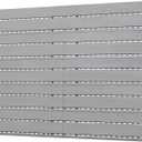 Savior Equipment Wall Rack System Heavy-Duty Steel Slatwall Panels Wall Mount Storage, 5 or 10 Pieces Modular Firearms Gun Wall Gear Accessories Organizer (SW Gray)