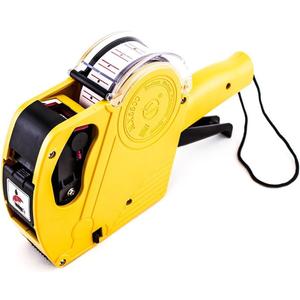 Super Z Outlet 8 Digits Price Numerical Tag Label Maker MX5500 EOS with Sticker Labels & Ink Refill for Office, Retail Shop, Grocery Store, Organization Marking