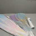 HIRALIY Badminton Set, 4 Badminton Rackets, 6 Birdies, 1 Carrying Bag