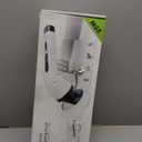 Electric Spin Scrubber, Cordless Cleaning Brush, Shower Scrubber with 9 Floor Machine Pads, 2H Power Dual Speed, Adjustable Extension Handle, IPX7 Waterproof for Floor Carpet Tub Tile Car, O-White.