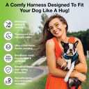 EcoBark Step in Dog Harness Reflective Soft Ultra Padded Mesh Dog Harnesses for XS Dogs Eco-Friendly Comfort Secure Halter No Pull Adjustable Pet Vest