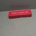 Burmese Curly Human Crochet Hair 20 Inch 240g Human Feather-Line Invisible Crochet Hair Pre Separated Knotless Crochet Human Hair For Braiding Twist (1B#)