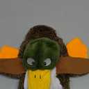 Best Pet Supplies Squeaky Dog Toys with Soft Durable Fabric for Small, Medium and Large Pets Interactive Toy for Indoor Play, Supports Active Biting and Play - 1Wild Duck, Small