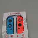 Joy-Con Controllers (L/R) Replacement Compatible For Nintendo Switch - Red/Blue