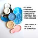 Eco Stone Casting Resin Kit  Non-Toxic Plaster of Paris Alternative  Fast Curing & Demolding, Water-Based Formula for DIY  Easy to Use Acrylic Resin Powder Kit (3.6kg, 7.5lbs)