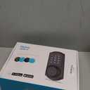 Veise VE06-H Smart Front Door Lock Set, App Control, Keyless Entry Deadbolt with Lever Handle, Electronic Digital Touchscreen Keypad, Auto Lock, Easy Install, Matte Black