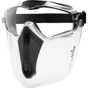 NoCry Safety Face Shield Mask for Work with Premium Anti Fog and Anti Scratch Technology  Durable ANSI Z87.1 Certified Grinding Face Shield with Extreme Impact Resistance