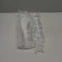 Yinkin 24 Pcs 5 oz Plastic Martini Glasses Disposable Clear Cocktail Dessert Parfait Glasses Unbreakable Mini Martini Cups for Wedding Party Bowl Wine Ice Cream