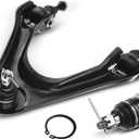 A-Premium Set of 2, Front Left Upper Control Arm, Lower Ball Joint, Compatible with Honda Accord 1994-1997, Odyssey 1995-1998, Acura CL 1997-1999, Isuzu Oasis 1996-1999