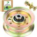 532177968 Idler Pulley Replaces 532193197 Idler Pulley Craftsman 177968 21546308 for Husqvarna 46" 48" YTH24v48 Z254 YTH22v46 YTH24k48 YTH2348 YTH18542 Craftsman 42" Lawn Mowers