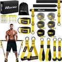 HOXWC Pilates Equipment, Portable Pilates Bar Kit with Resistance Bands, Professional Adjustable Heavy Duty Squat Workout Equipment for Men, Home Gym Muscle Strength Training, Full Body Exercise