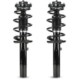 172311 Front Complete Struts w/Coil Springs for 2006-2017 Volkswagen Jetta/Passat, 2006-2013 Audi A3/A3 Quattro, 2012-2017 Beetle, 2007-2011 Eos, 2010-2014 Golf, 2006-2009 Rabbit, Cc Shock Absorbers