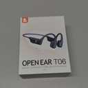 Bone Conduction Headphones, Open Ear Wireless Bluetooth 5.4 Headphones, 10H Playtime, Lightweight Sport Earbuds with Mic, Sweatproof Running Headset for Workout Cycling, Gray