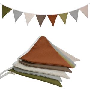 Pennant Banner & Nursery Bunting, Woodland Baby Garland, Hanging Flag Banner for Nursery Decor, Children's Room, Playroom, Baby Shower Banner, Tent Decorations & Room Decor 6.5 Feet