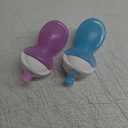 Munchkin Click Lock Bite Proof Sippy Cup, 9 Ounce, 2 Pack, Blue/Purple