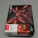 Mech Building Set, Samurai Mecha Warriors Building Kit, Creative Collectible Toy for Adults Man Teens Boys 8+, Compatible with Lego Mech Set, 511 PCS (Light Red)