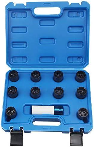 UTMALL 11Pc Wheel Nut Stud Key Set Removal Lug Nuts Locking Socket for Toyota missing one piece