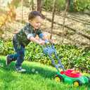 Bubble N Go Lawn Bubble Mower for Toddlers, Bubble Blowing Machines, Indoor/Outdoor Gardening Toy, Birthday Party, No Batteries Required, Includes 24oz Bubble Solution and 24 Refill Packs, Ages 2+, Bubble Mower Bonus Pack