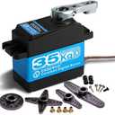 35kg high Torque Coreless Motor servo Metal Gear Digital and Stainless Steel Gear servo arduino servo for Robotic DIY,RC car (Control Angle 180)