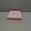 XPXKJ 7 Inch Vintage Heart Mirror - Elegant Desk Makeup Mirror with Double Sided 360 Degree Rotation Vanity Mirror for Coquette Room Decor (Pink)