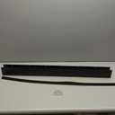 4" Wide x 1/4" High Corrugated Black Aluminum Threshold - 3 FT by Randall Manufacturing (Part Number A-77-BLK)