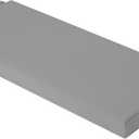 idee-home Outdoor Bench Cushion Waterproof, Bench Cushions for Outdoor Furniture, Patio Porch Swing Replacement Seat Pad with Ties for Garden Backyard, 48 x 18 Inch Grey