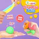 Squishy Stress Balls for Kids - 24 Pack Dough Squishy Fidget Toys for Anxiety Relief, Classroom Prize Party Favors Bulk Toys, Goodie Bags Stuffer for Kids, Easter Basket Stuffers for Boys Girls