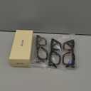 miyya Stylish Reading Glasses for Women, Cheaters Eyeglasses, Oversized Blue Light Readers, Fashion Eye Glasses