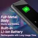 128GB MP3 Player with Bluetooth, Portable Music Player with Built-in Speaker, Enjoying Your Digital Music and Audiobooks Anytime,Includes FM Radio,Recorder,E-Book,and Comes with Earphones