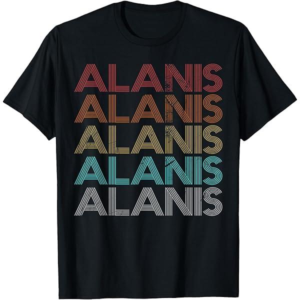 Retro Vintage Alanis T-Shirt, 3XL