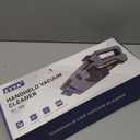 Gxzsk Handheld Vacuum Cordless, 15000PA Strong Suction Hand Held Car Vacuum Cleaner Rechargeable, Portable Hand Vacuum with Multi-Nozzles & Washable Filter for Home Office, Car, Pets (Gray & Deep Blue)