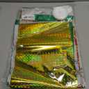 WesGen Christmas Gift Bags, 32Pcs Santa Wrapping Bag in 4 Sizes and 4 Designs with Ribbon Ties and Tags for Wrapping Holiday