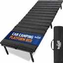 hazli Portable Car Bed for SUV Camping - Adjustable Sleeping Platform 52"–72" to Fit Most Vehicles, Adjustable Legs, 5-Minute Tool-Free Setup, Cot