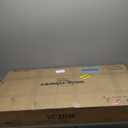 Floor TV Stand for 65-100 Inch TVs,Adjustable Heights TV Mount Stands with Large Wood Shelf and Wheels,Modern Living Room Rolling TV Stand, Up to 220 lbs,VESA 800x600mm,Walnut(VC-Z1188)