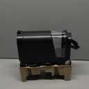 Small Single Serve Coffee Maker for K Cup and Ground Coffee, Fast Brew One Cup Coffee, 6 to 12 oz. Brew Sizes, Machine with Descaling Reminder and Water Window, Black